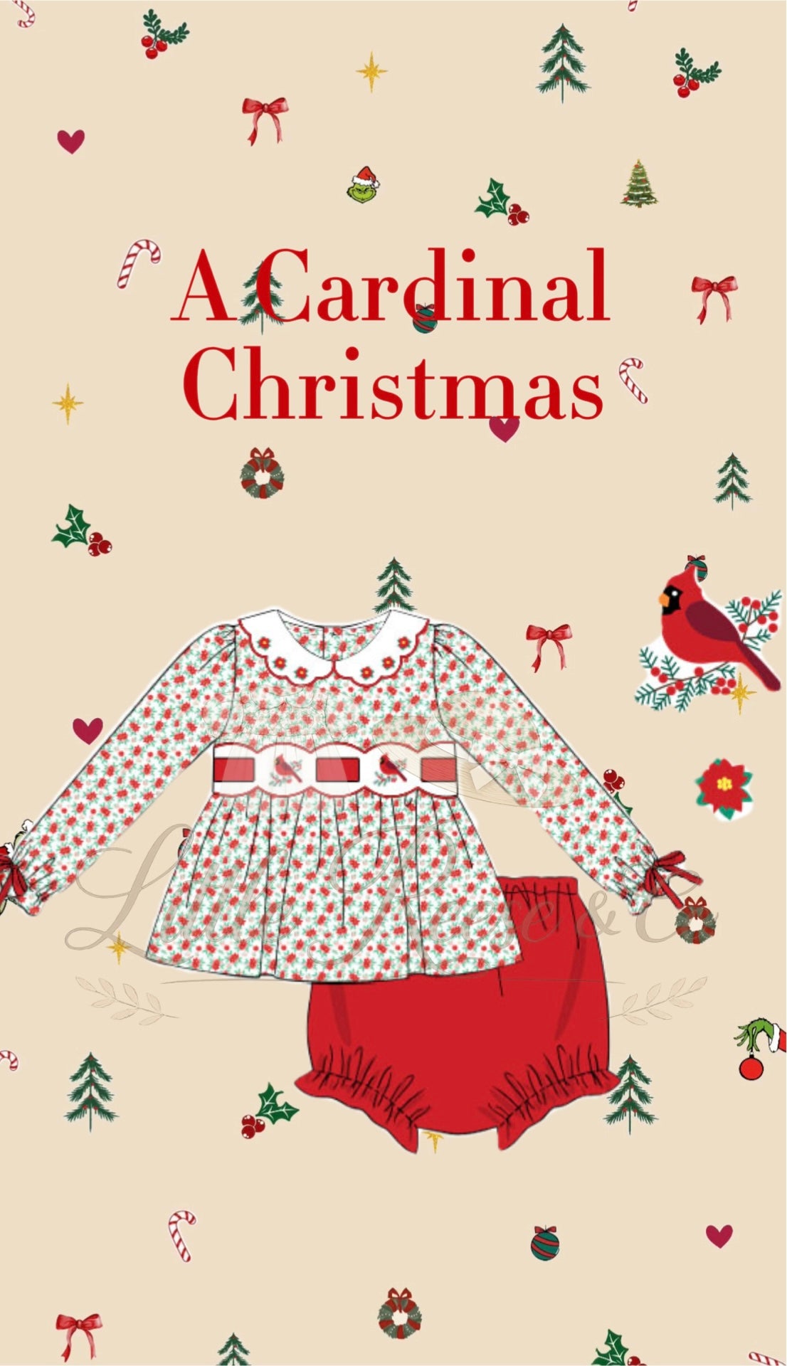 Cardinal Christmas- ETA Nov