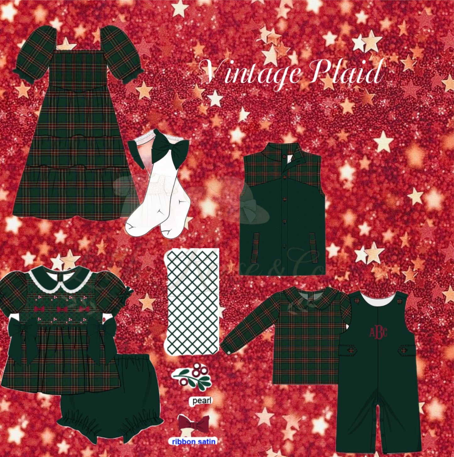 Vintage Plaid Family Collection- ETA Nov