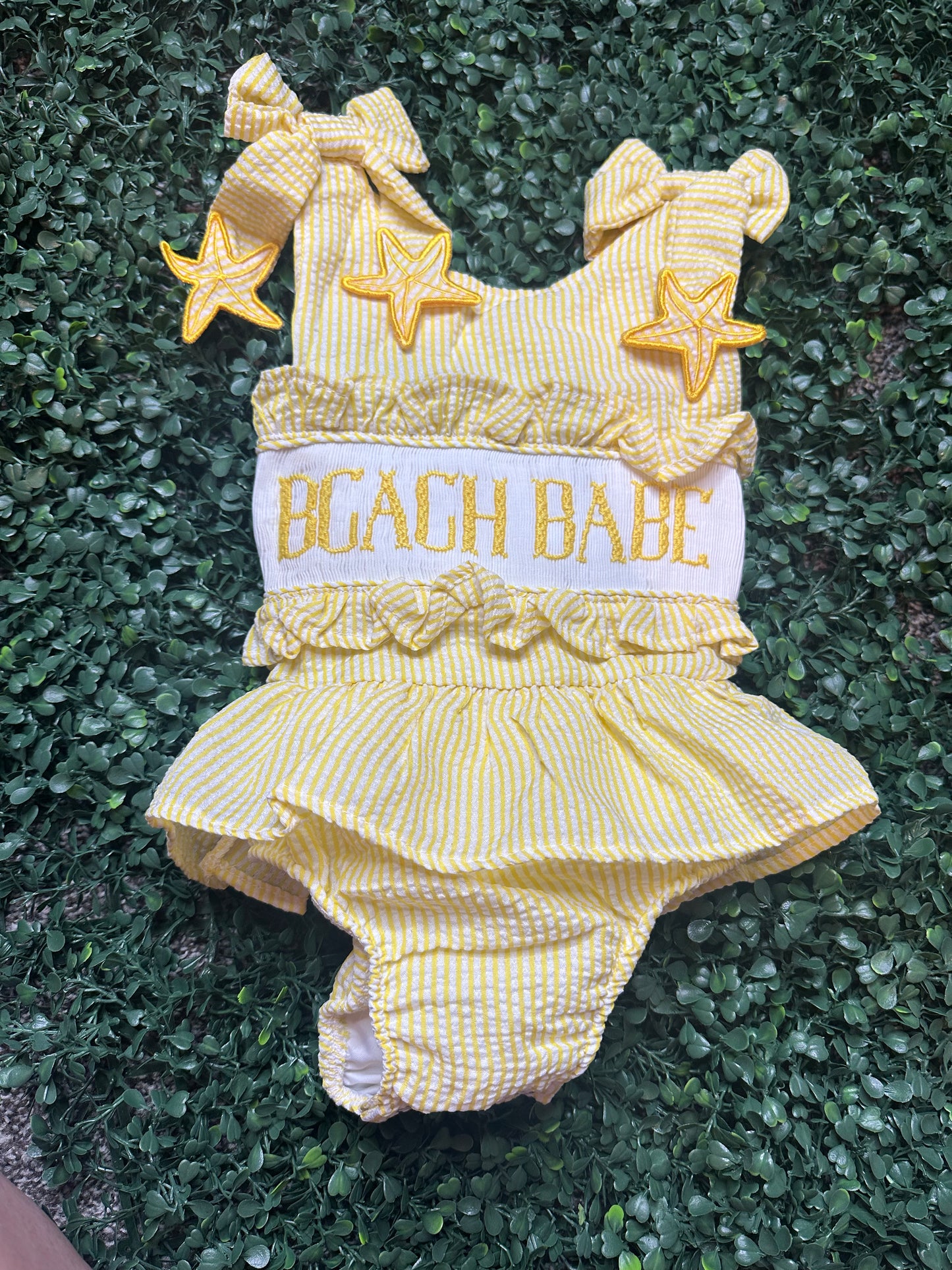 Girl Smock Swim Flawed