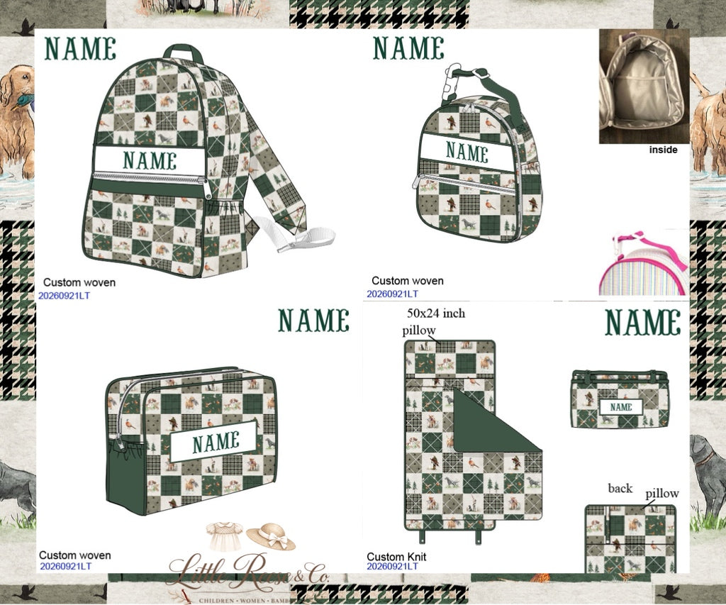 Woodland Quilted Smock Luggage