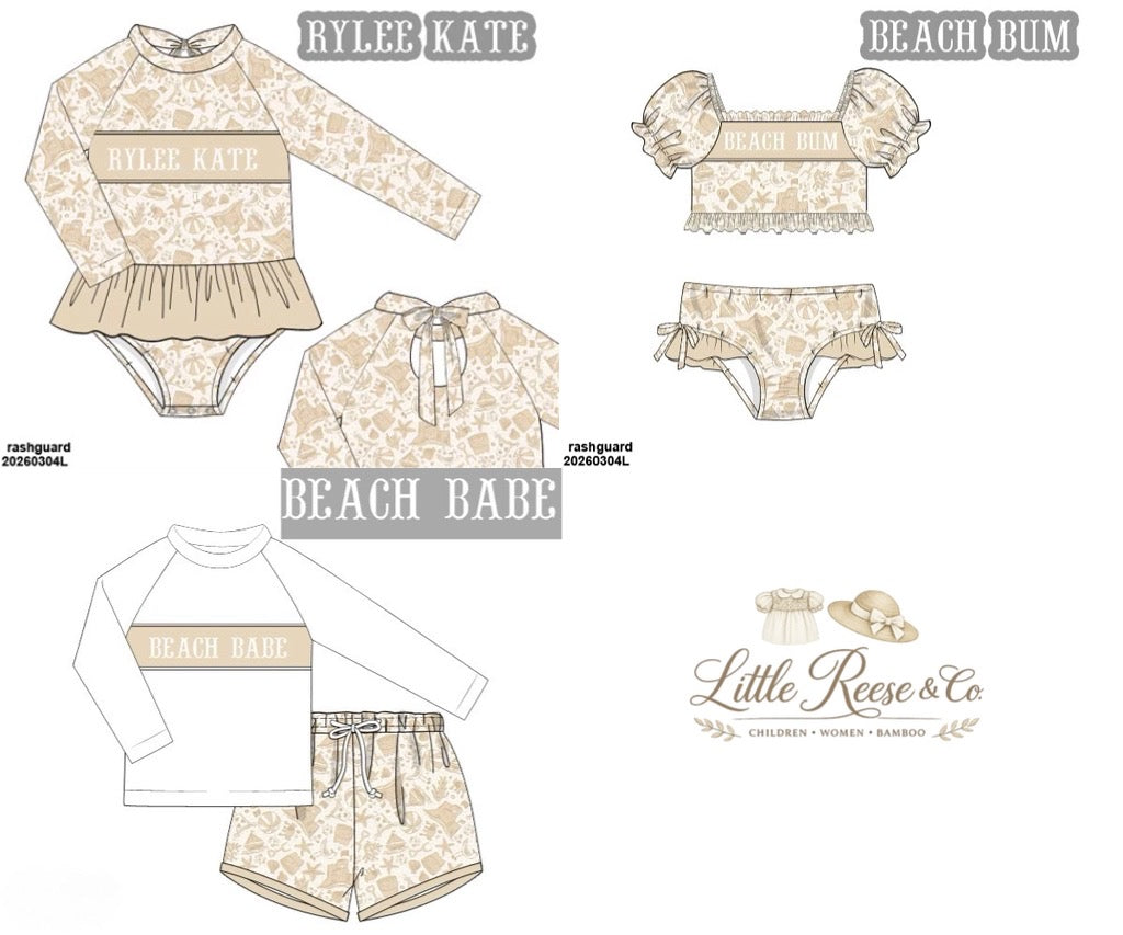 Beach Babe Smock Swim