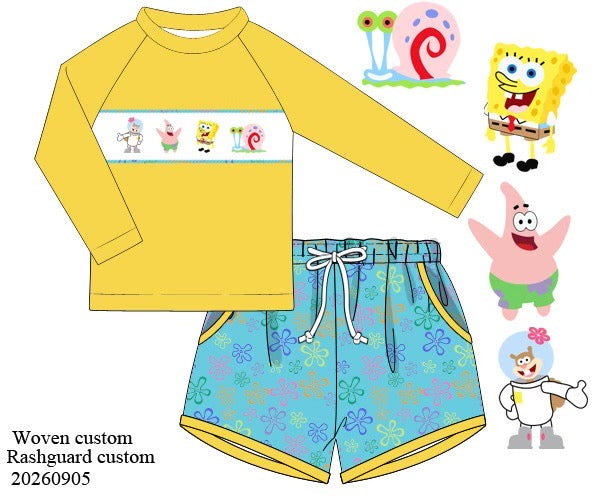 Goofy Goober Smock Swim