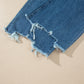 Ashleigh Blue High Waist Frayed Hem Flare Jeans