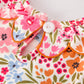 Fall Halloween & Thanksgiving Pumpkin Bow Smock Embroidered Floral Baby Girl Romper