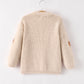 Thanksgiving Pumpkin Sequin Sweater – Beige, Perfect for Fall
