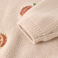 Thanksgiving Pumpkin Sequin Sweater – Beige, Perfect for Fall