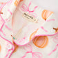 Halloween Thanksgiving Pumpkin Bow Fur Pajama Set