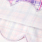 Halloween Plaid Bat Smocked Girls Dress