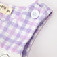 Halloween Ghost Plaid Smocked Baby Boy Romper