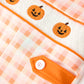 Halloween Pumpkin Plaid Boys JonJon