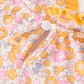 Halloween Pumpkin Floral Girls Dress