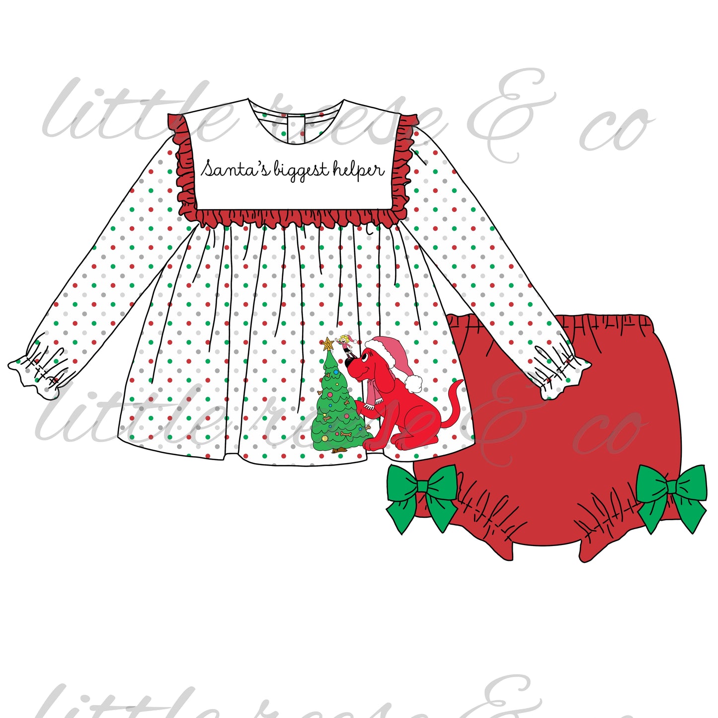 Big Red Dog Christmas- ETA late October