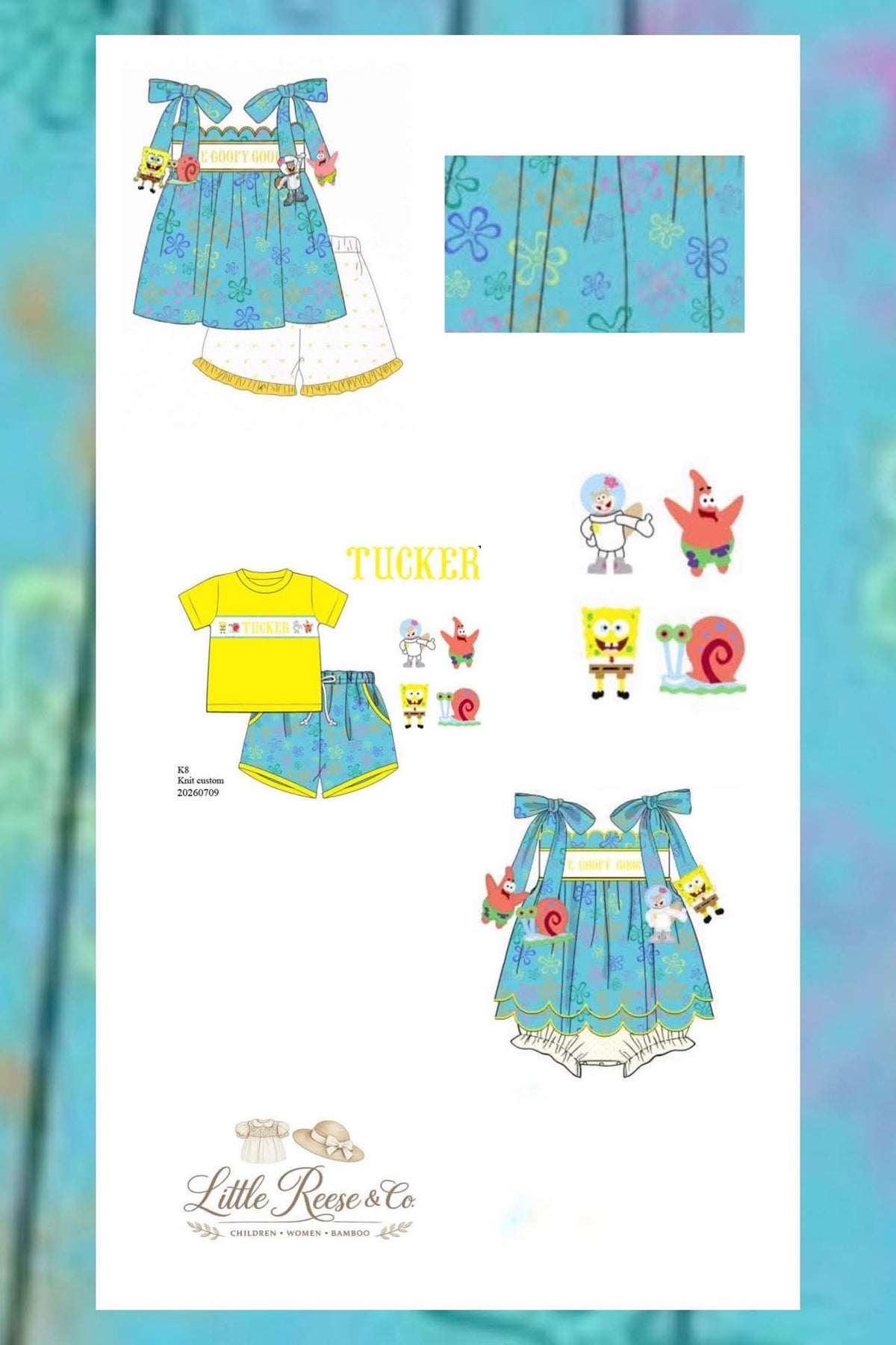 Goofy Goober Name Smock