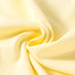 Yellow Cream Eyelet Embroidered Lace Splicing Sleeve Loose T Shirt Dress
