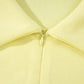 Yellow Cream Half Zip Polo Tee Elastic Waist Romper