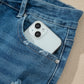 Ashleigh Blue High Waist Frayed Hem Flare Jeans