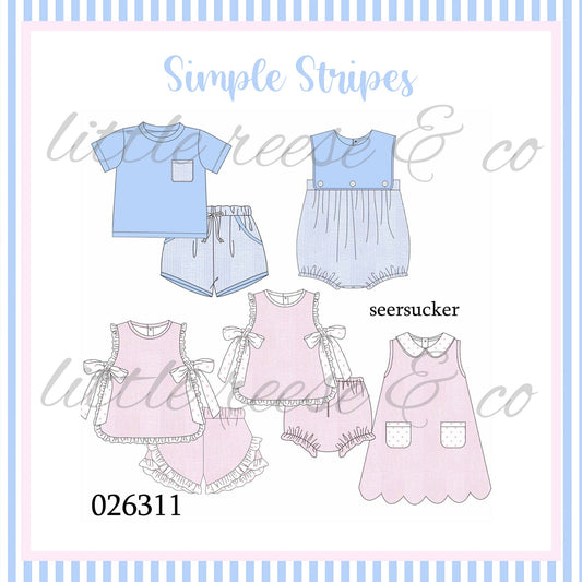 Simple Stripes-ETA July