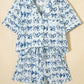Pink Cherry/Bow Print Short Pajama Set