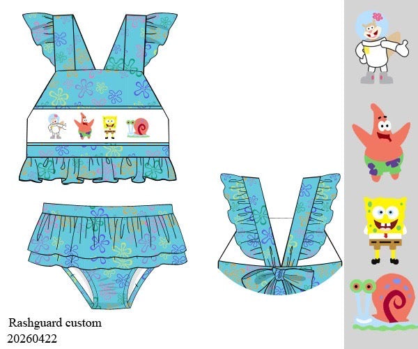 Goofy Goober Smock Swim