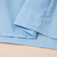 Dark Blue Ribbed Slim Tank Pocketed Wide Leg Shorts Set