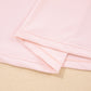 Pink Plus Size Build-in Shorts Sleeveless Dress With Short Two Piece Set