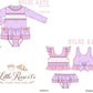 Girly Duck Smock Swim