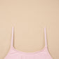 Pink Plus Size Build-in Shorts Sleeveless Dress With Short Two Piece Set