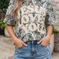Beige Camo Woodland LOVE LIKE JESUS Casual Tee