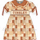Fall Patchwork Name Smock- ETA October