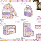 Princess Quilted Smock Luggage