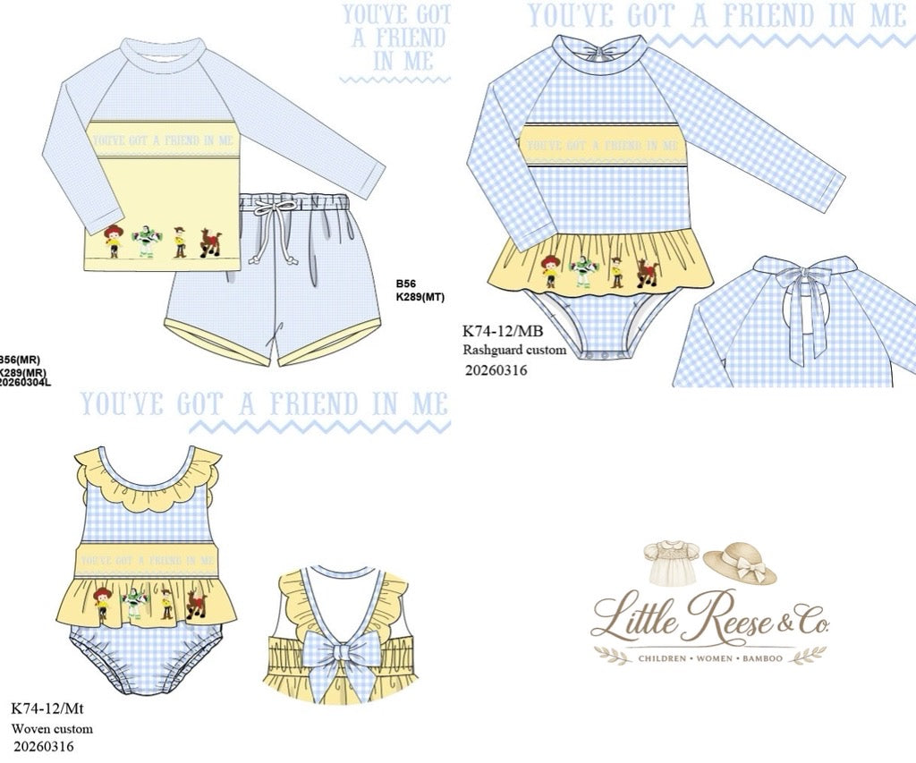 Toy Friends Smock Swim