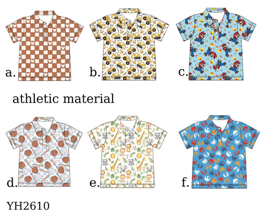Boy Shirts- ETA Feb to LRC