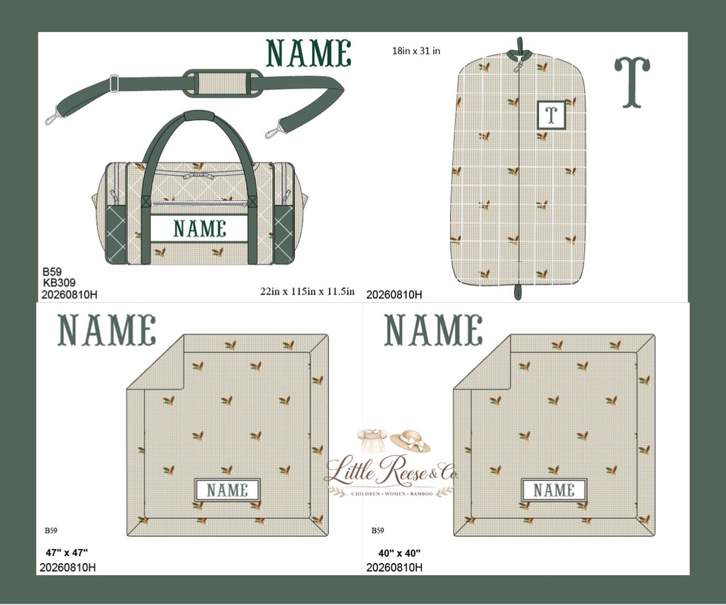 Mallard Quilted Smock Luggage