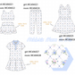 PO95 Blue floral print mom&me active collection 2