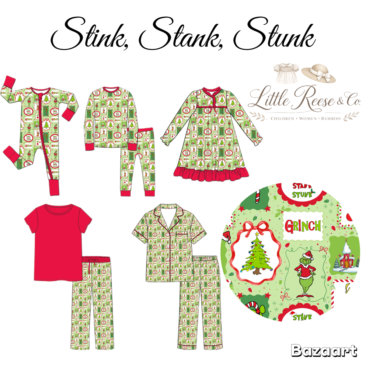 Stink, Stank, Stunk Bamboo- ETA November