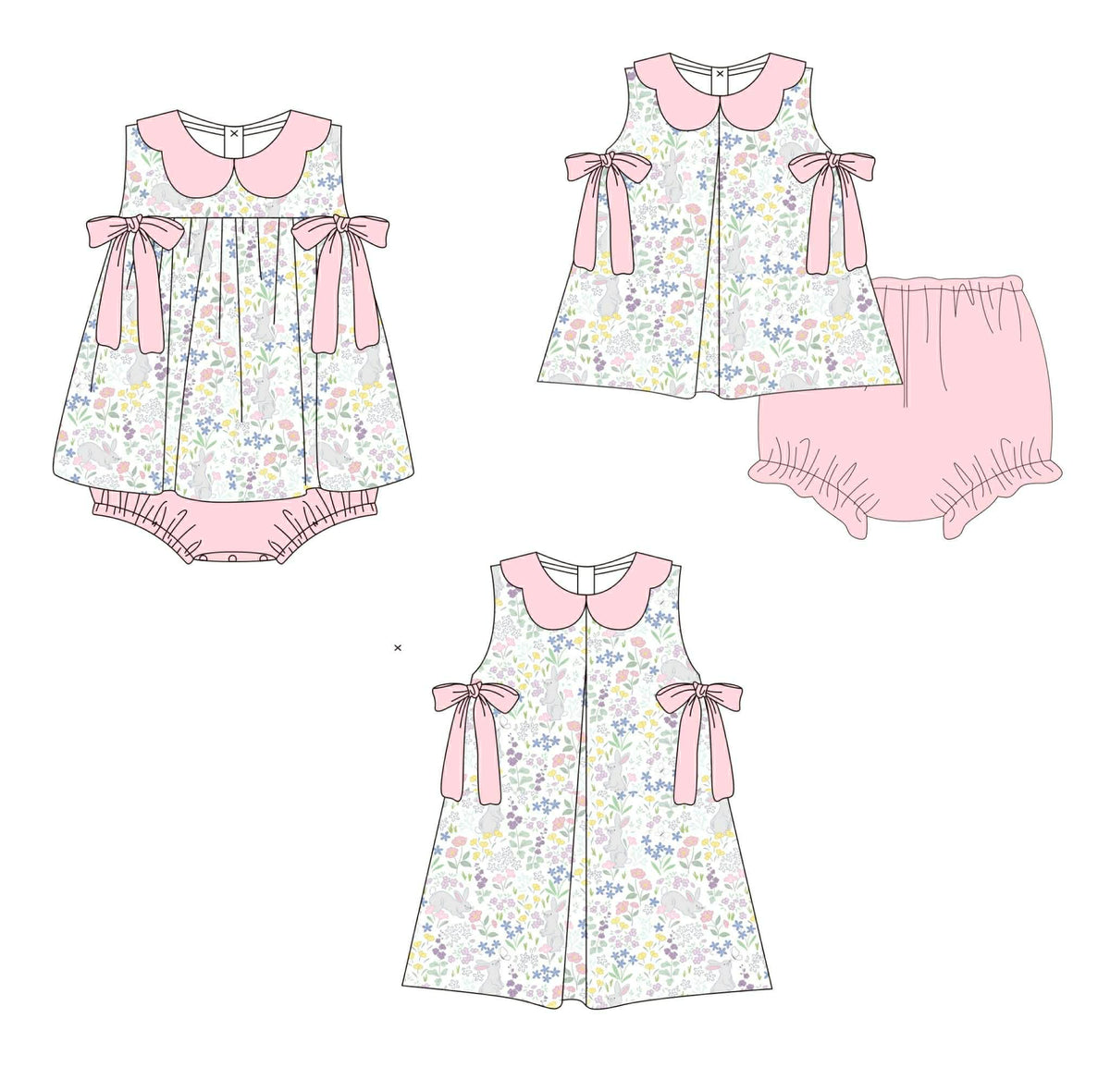 Spring Floral Bunny- ETA Feb to LRC