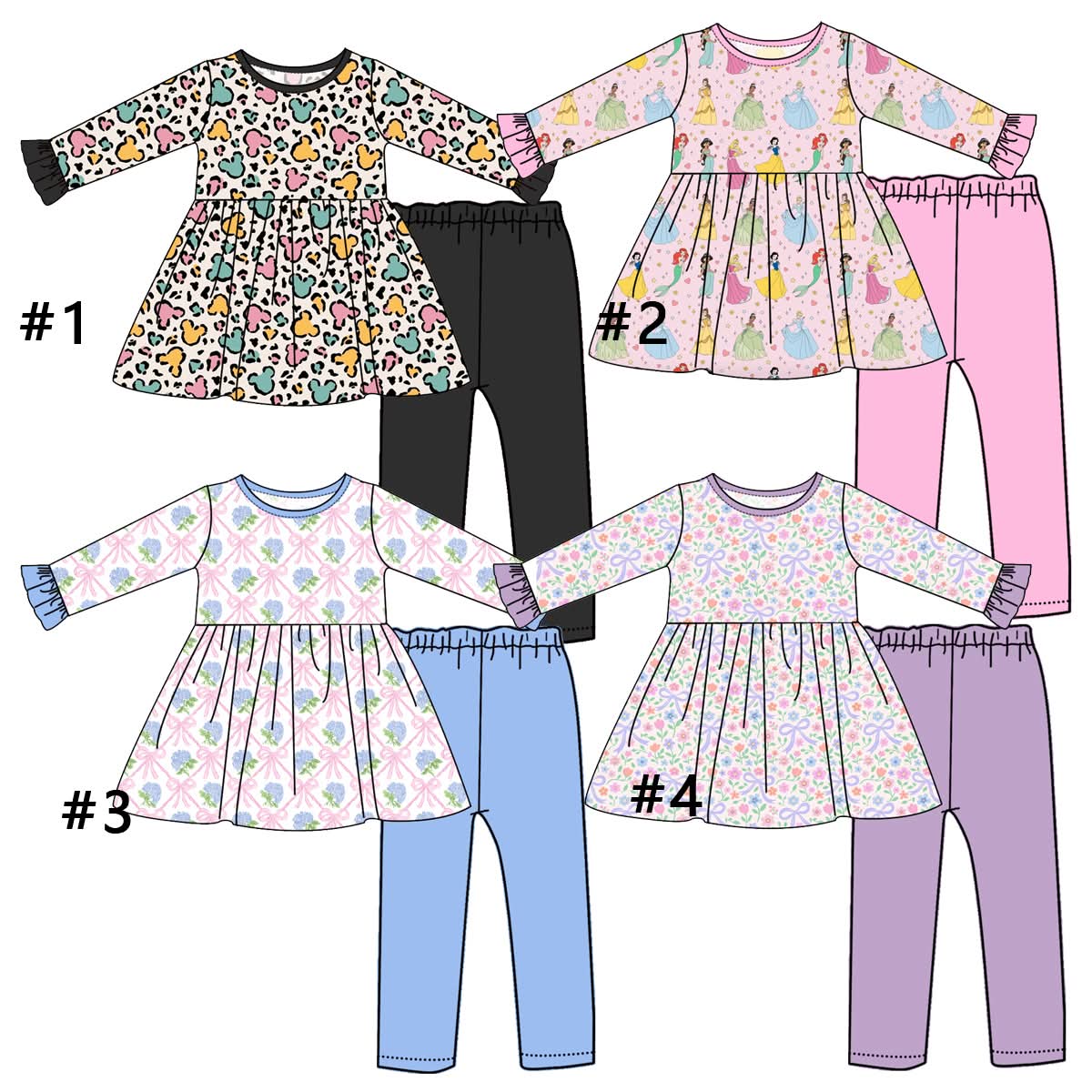 Girls Basic Sets- ETA October