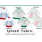 PO95 Christmas tree santa print collection 1