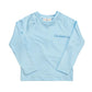 Rash Guard Long Sleeve in Coastal Blue- FINAL SALE