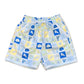 Coastal Stamps in Pastel Swim Trunks- FINAL SALE