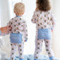 Woodland Creatures Pima Cotton Zip Up Pajamas- FINAL SALE