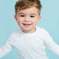Rash Guard Long Sleeve in White- FINAL SALE