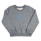 Crewneck Sweatshirt in Gray- FINAL SALE
