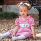 School Supplies Smocked Red Windowpane Dress