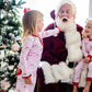 Vintage Santa Pink Knit Pajama Set-FINAL SALE