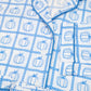 Blue Pumpkin Check Print Pajama Set- FINAL SALE