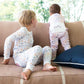 Hocus Pocus Halloween Pajama Set in Blue- FINAL SALE