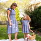 Periwinkle Floral Grace Ladies Dress- FINAL SALE