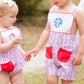 Stars and Stripes Shortall- FINAL SALE