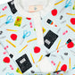 School Supplies Pajamas Set- FINAL SALE